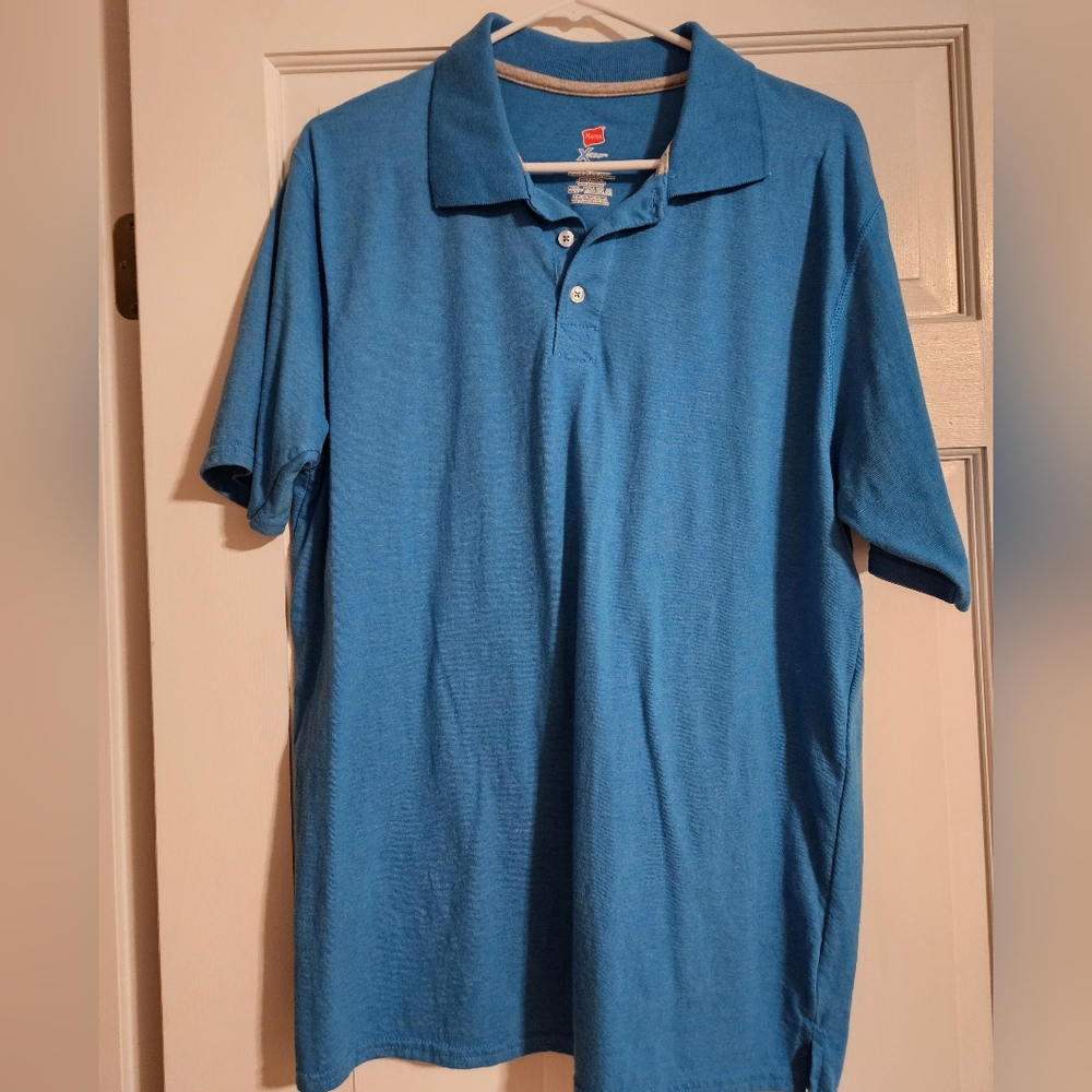 NEW Hanes X-Temp Polo Shirt